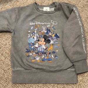 Mickey Mouse and Friends Sweatshirt for Kids – 50th Anniversary XS